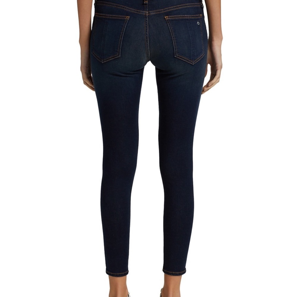 Rag and bone dark wash skinny jeans 26
